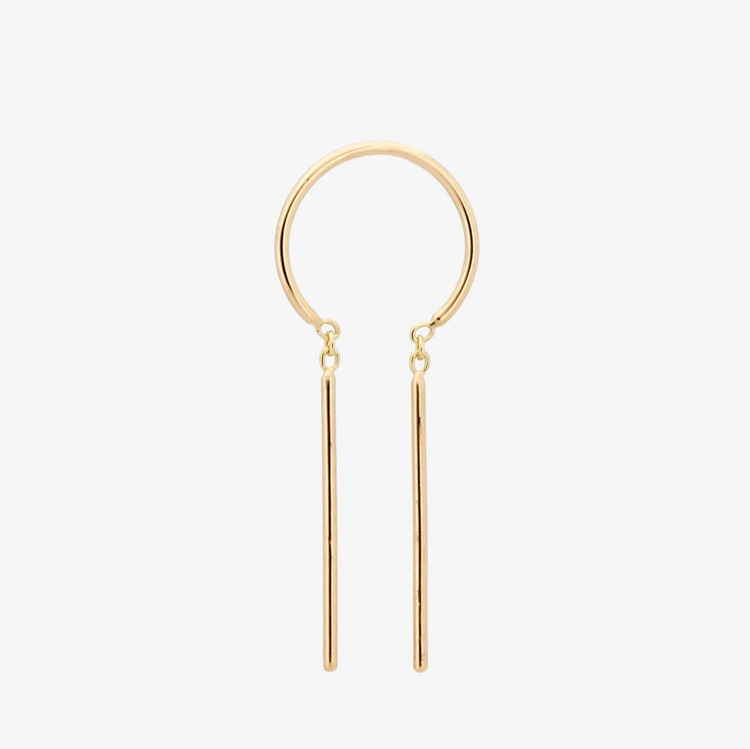 14k Gold 'Chime' Threader Earrings