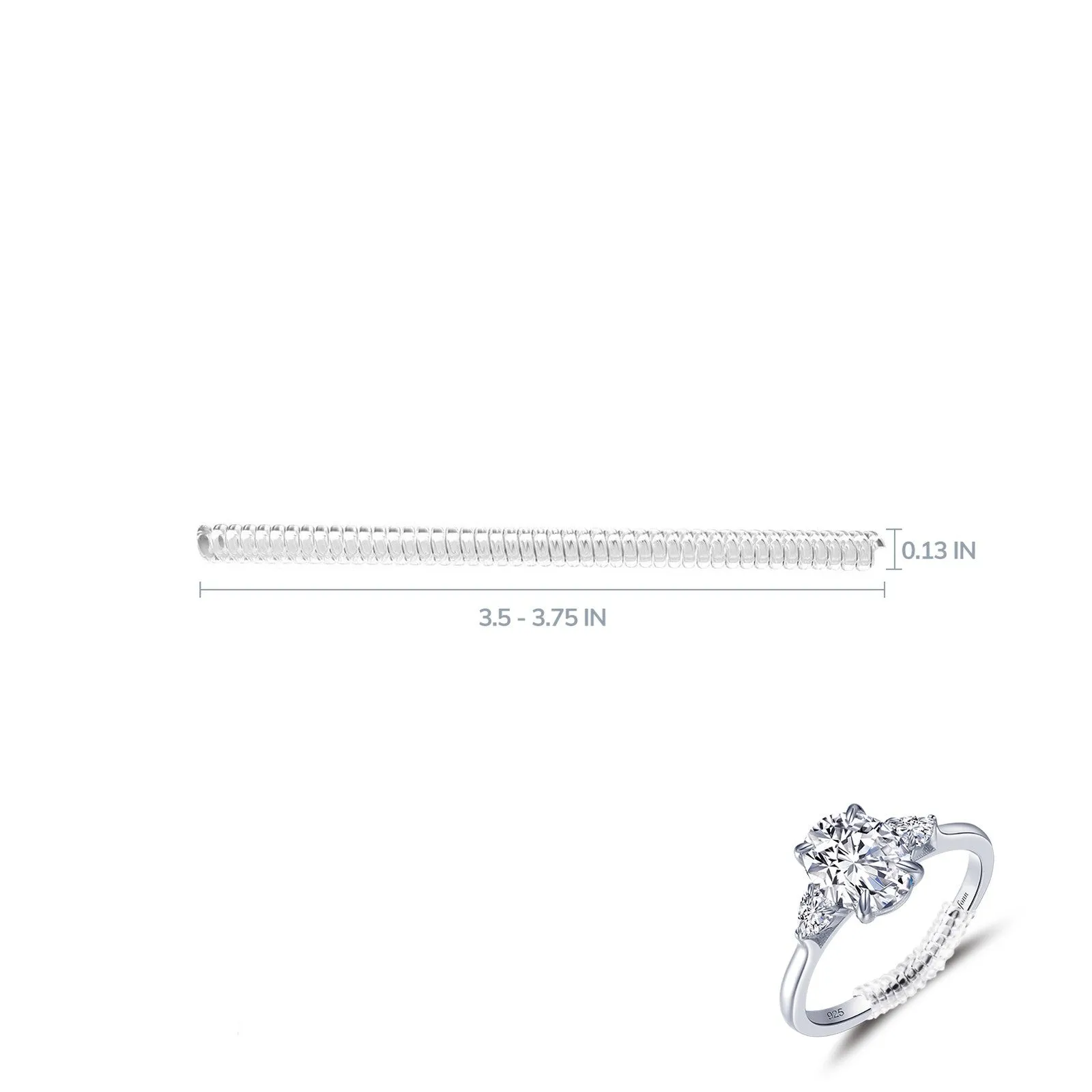 1.82 CTW Twist Eternity Band