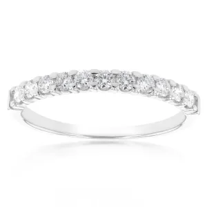 18ct White Gold 'Eden' Ring With 3/8 Carats Of Diamonds