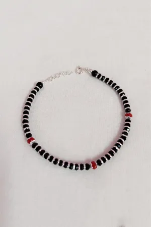 925 Silver Designer Unisex Baby Bangle Set (Design 183)