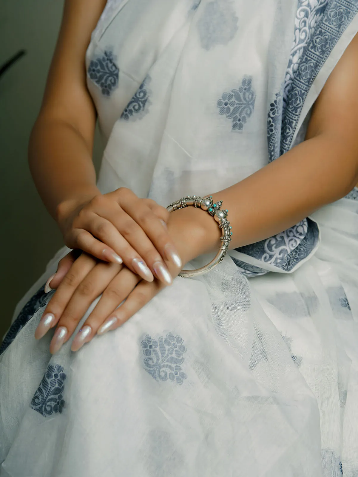 925 Silver Turquoise Bangle