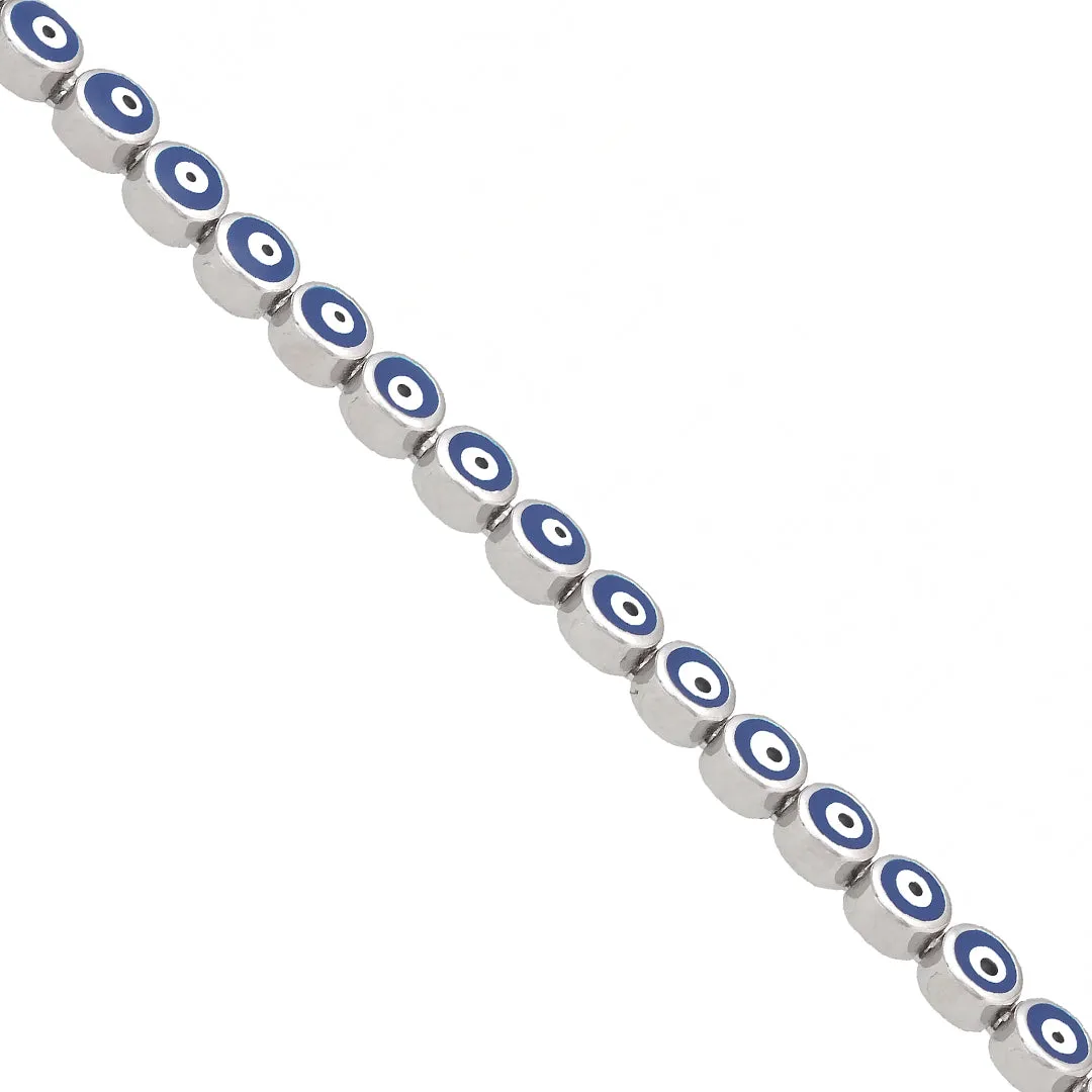 925 Sterling Silver Concentric Circles Bracelet
