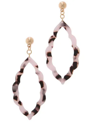 AccessHERize - Moroccan Drop Earrings White