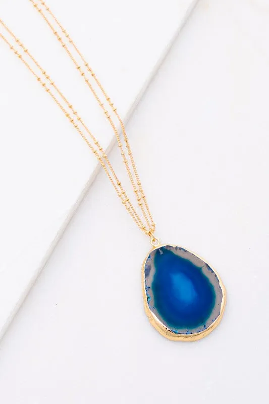 Agate Slab Necklace