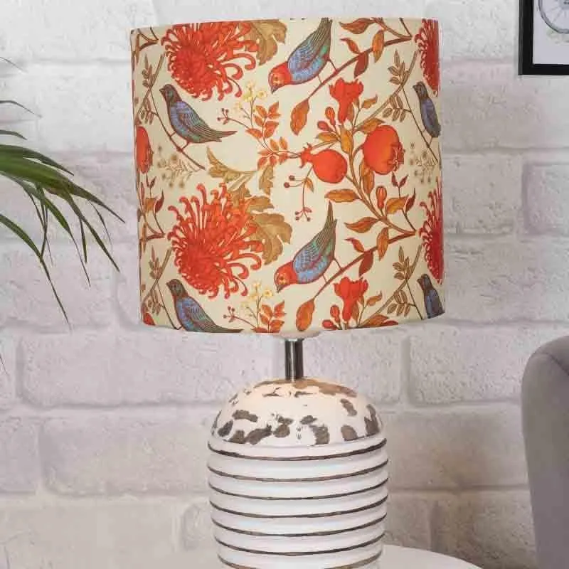 Amber Rings Table Lamp
