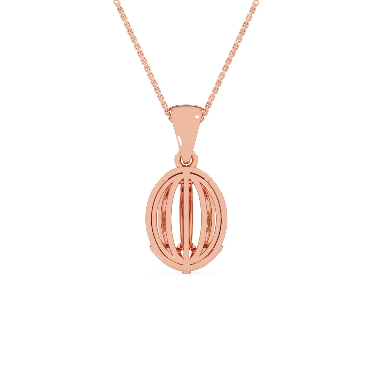 Artistic Ball Diamond Daily Wear Pendant