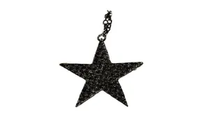 Balck Star Necklace For Women