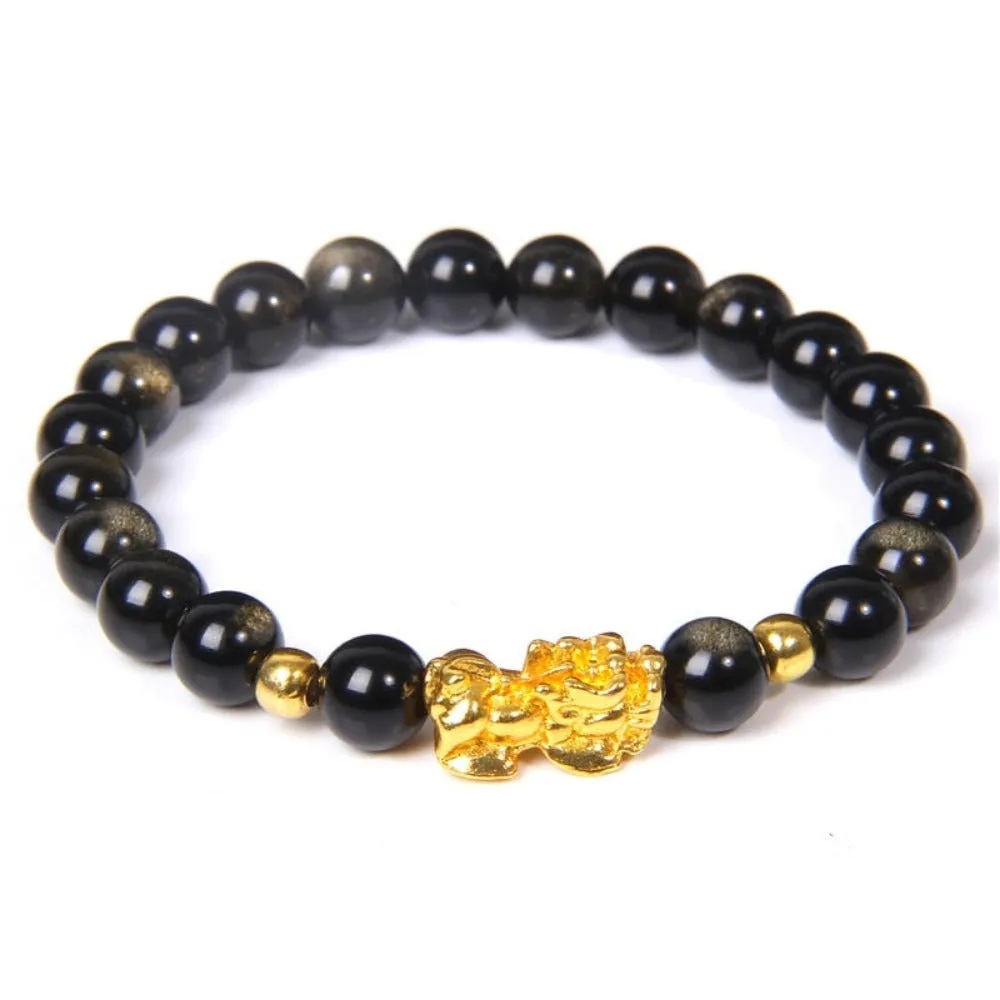beaded bracelets buddhism feng shui gemstone beads charm bracelets ✈️ free.shipping