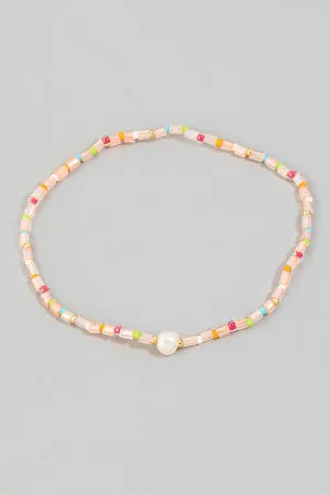 Beaded Pearl Bracelet