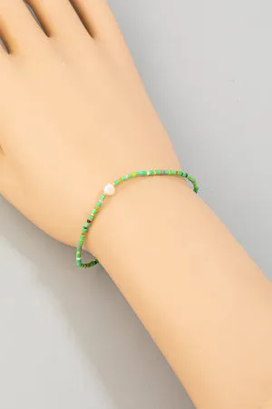 Beaded Pearl Bracelet