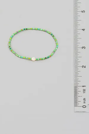 Beaded Pearl Bracelet