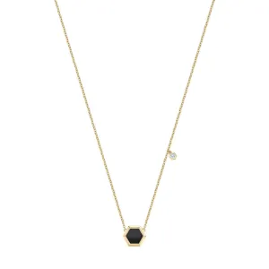 Birks Bee Chic Onyx Pendant Diamond Accent