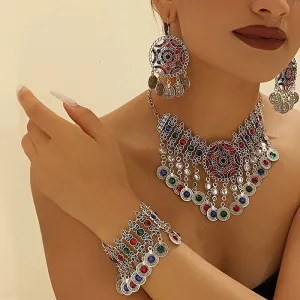 Bohemian Beaded Jewelry Set