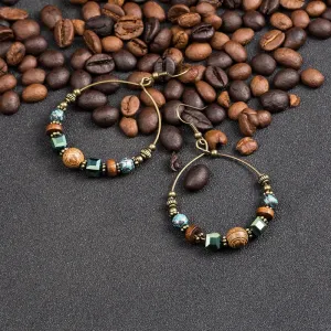 Bohemian Crystal Earrings