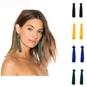 Bohemian Tassel Long Earrings