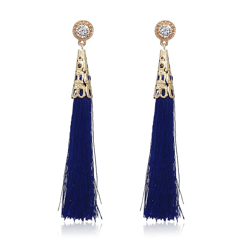 Bohemian Tassel Long Earrings