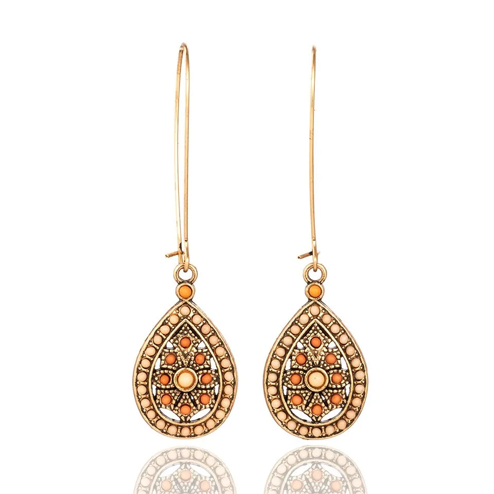 Bohemian Vintage India Beads Earrings