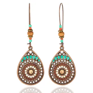 Bohemian Vintage India Beads Earrings