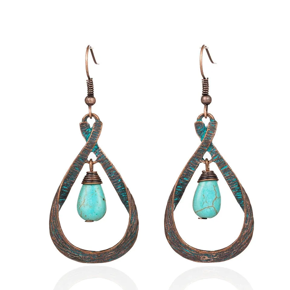 Bohemian Vintage India Beads Earrings