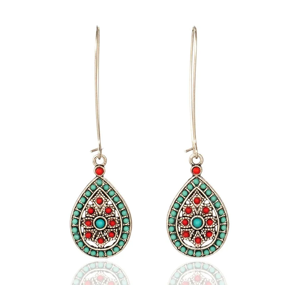 Bohemian Vintage India Beads Earrings