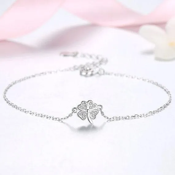Bracelet for Women 925 Sterling Silver Zircon Blue Planet Charm Bracelet Gift for Her