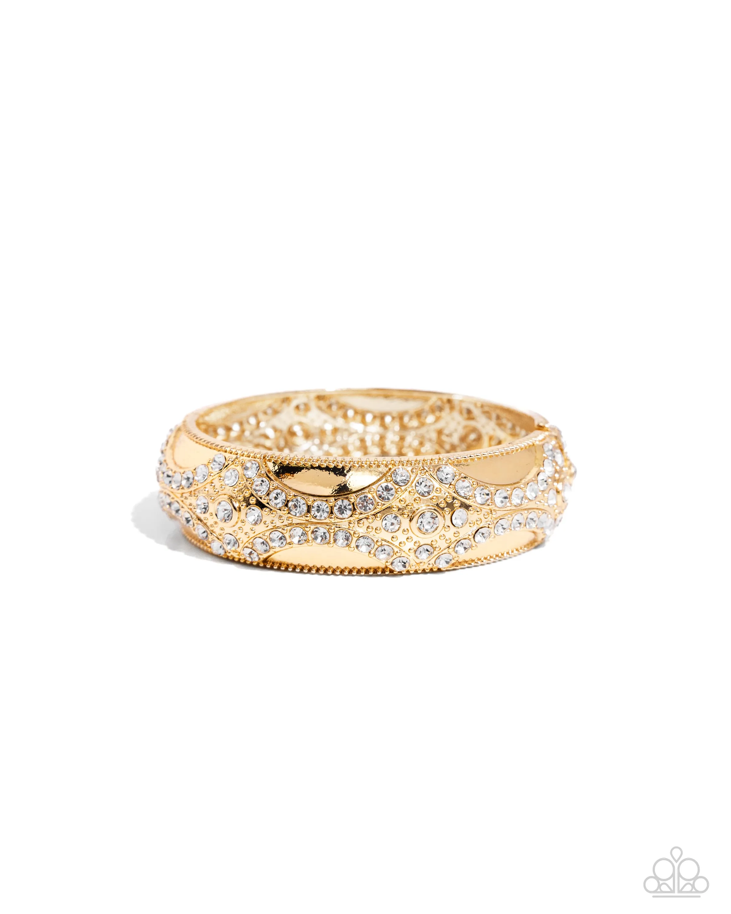 Bracelets Draped in Decadence - Gold B2160