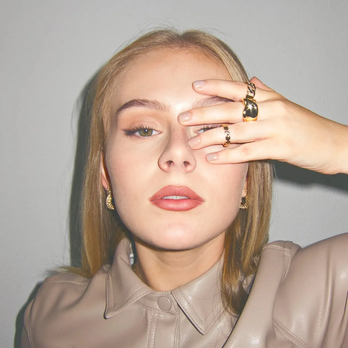 Bubbly Chunky Hoop Earrings