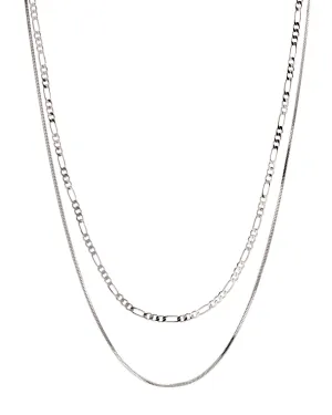 Cecilia Chain Necklace - Silver | Plated Silver