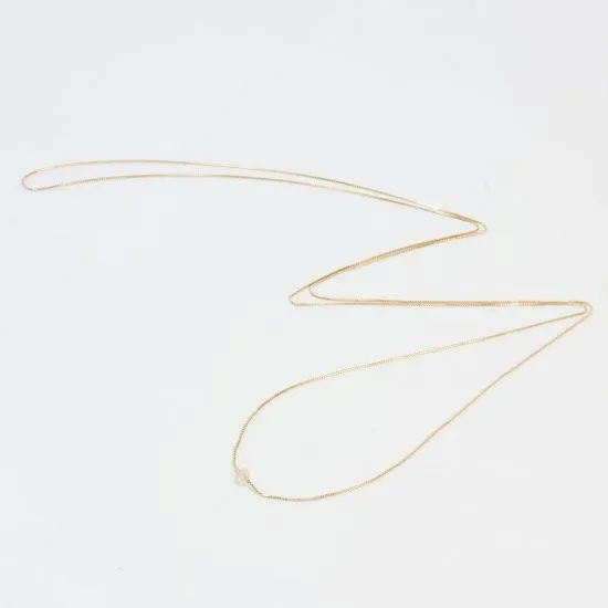 Comet long necklace