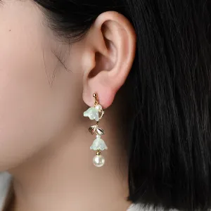 Convallaria Majalis Ancient Style Simple Earrings