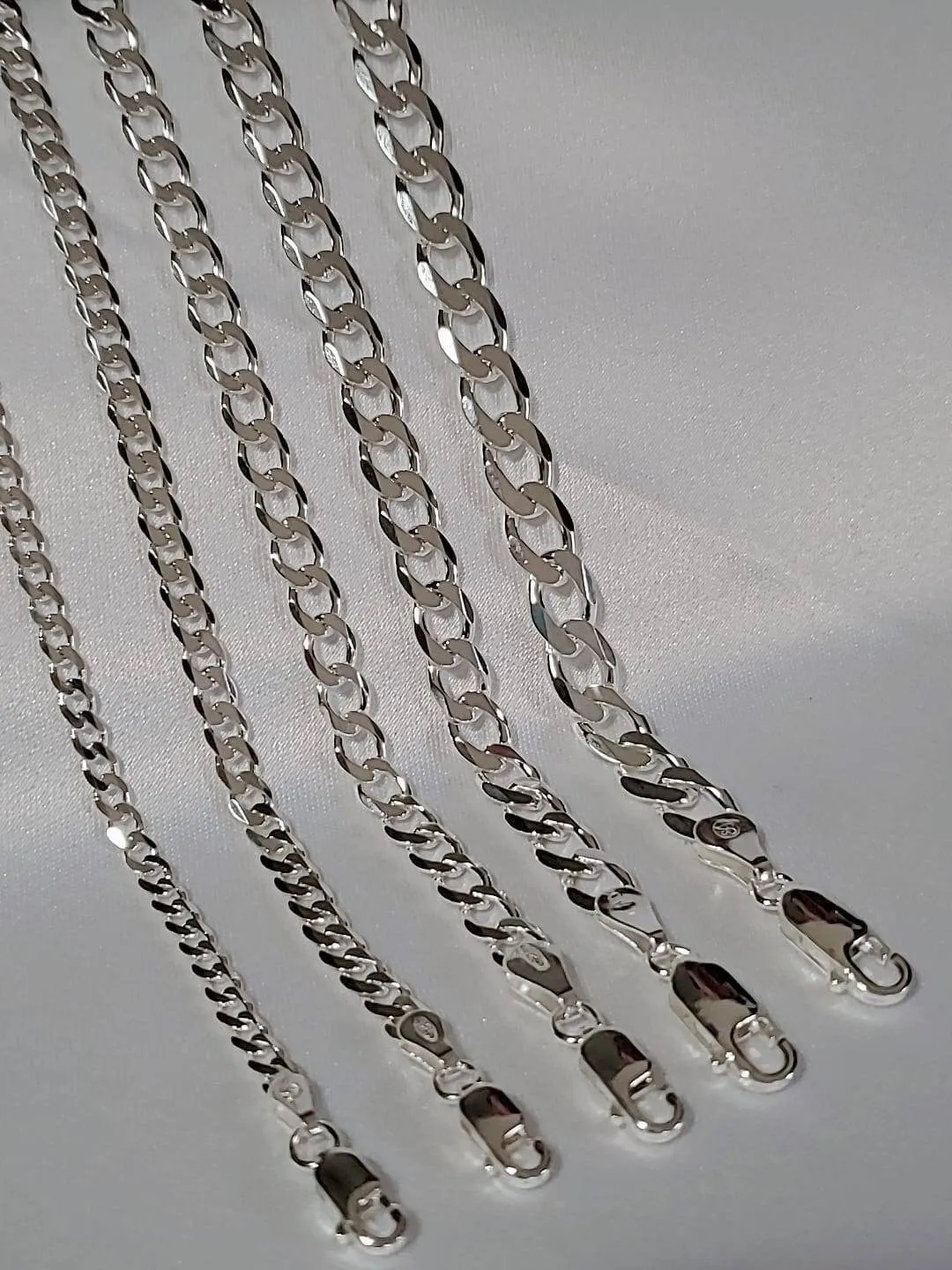 Curb Chain 925 Stamped Silver