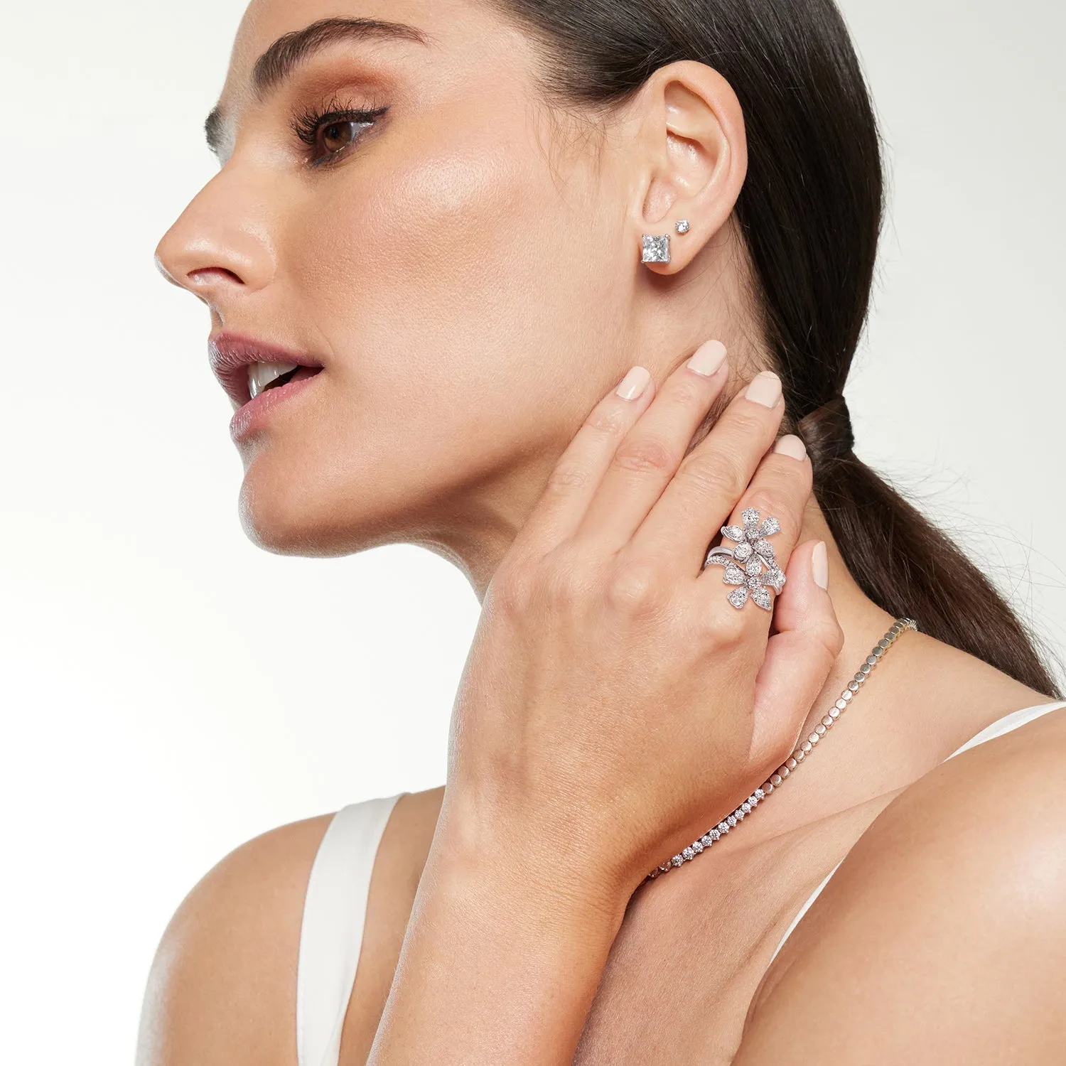 Daisy Duet Ring