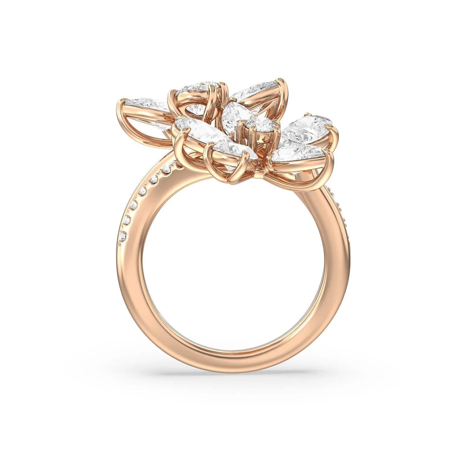 Daisy Duet Ring