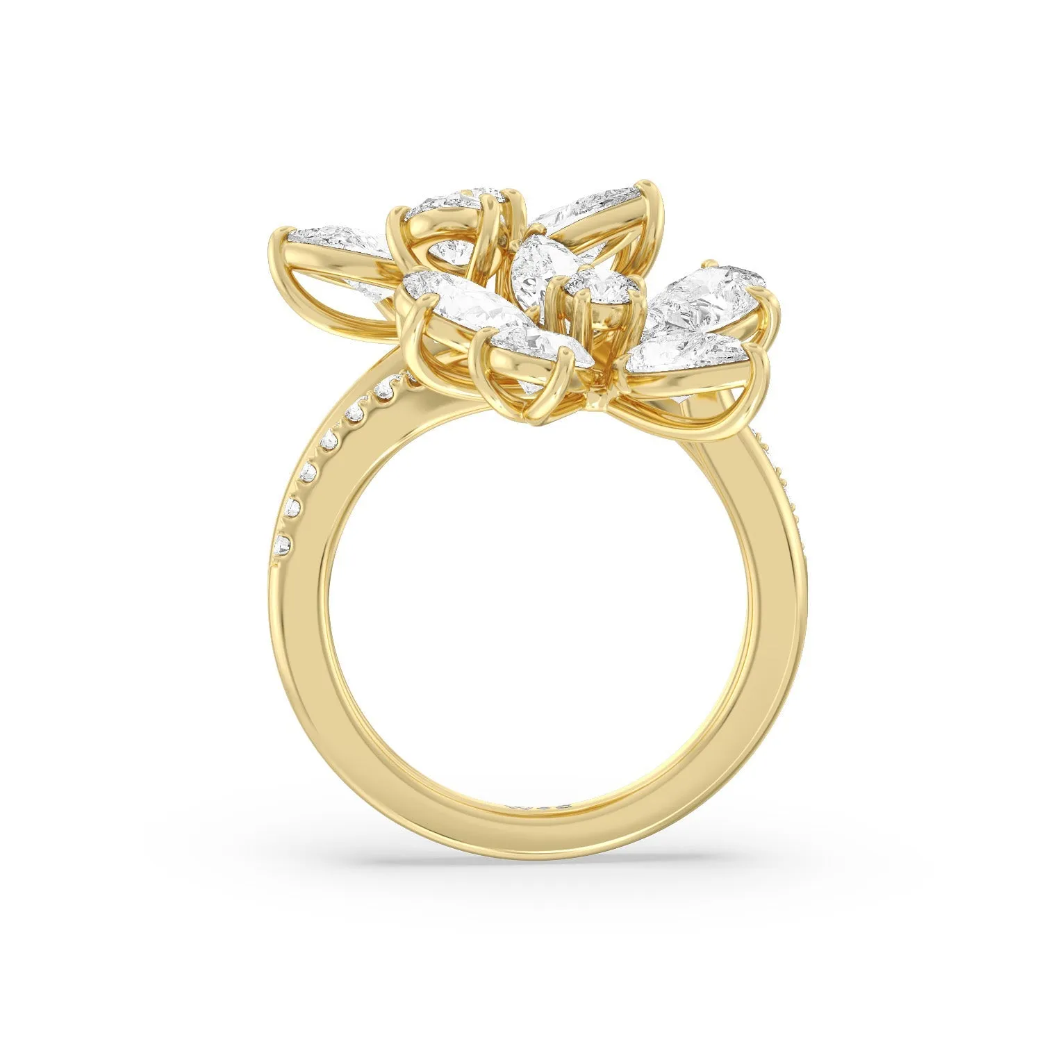Daisy Duet Ring