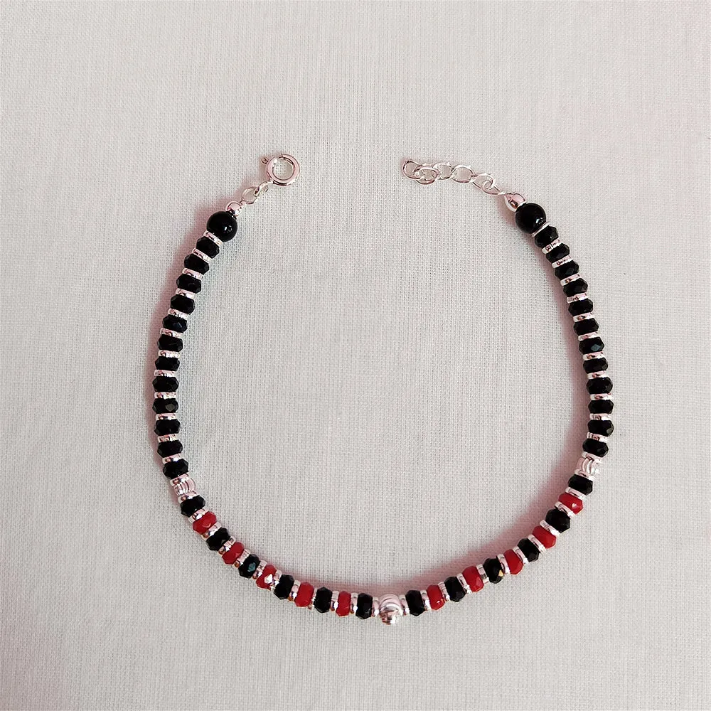 Designer Unisex Silver Baby Bangle Set (Design 181)
