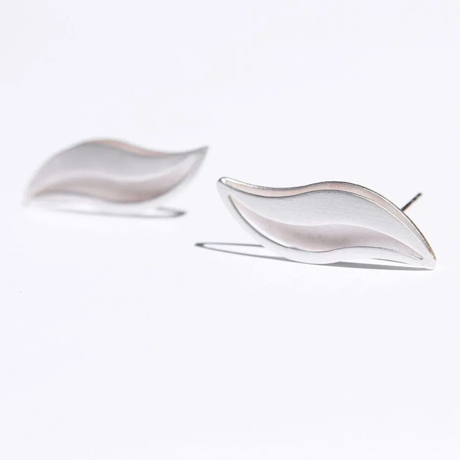 Double Flame Earring