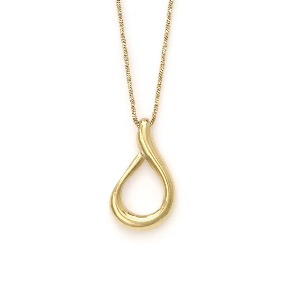 Drop Outline Necklace