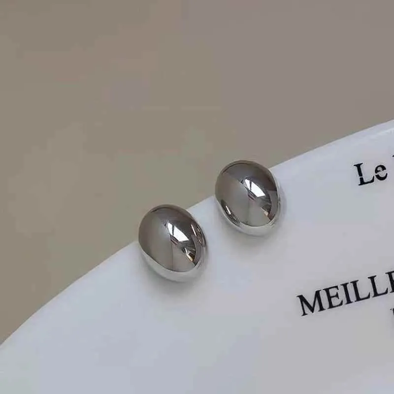 Earrings Charm Jewelry Simple Shape Golden Accessory XYS102