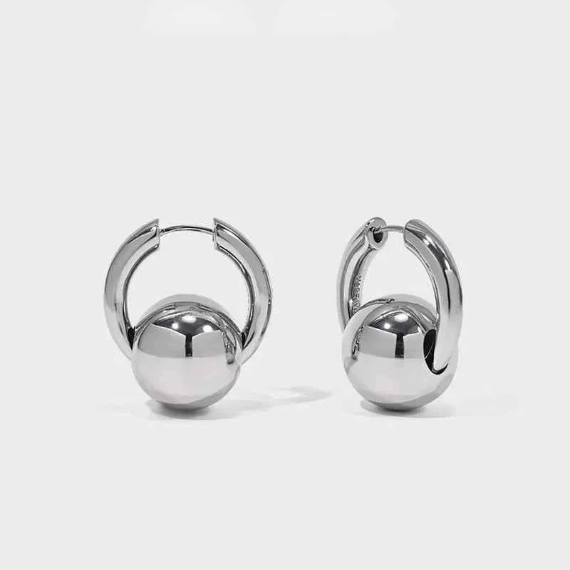 Earrings Charm Jewelry Simple Shape Golden Accessory XYS102