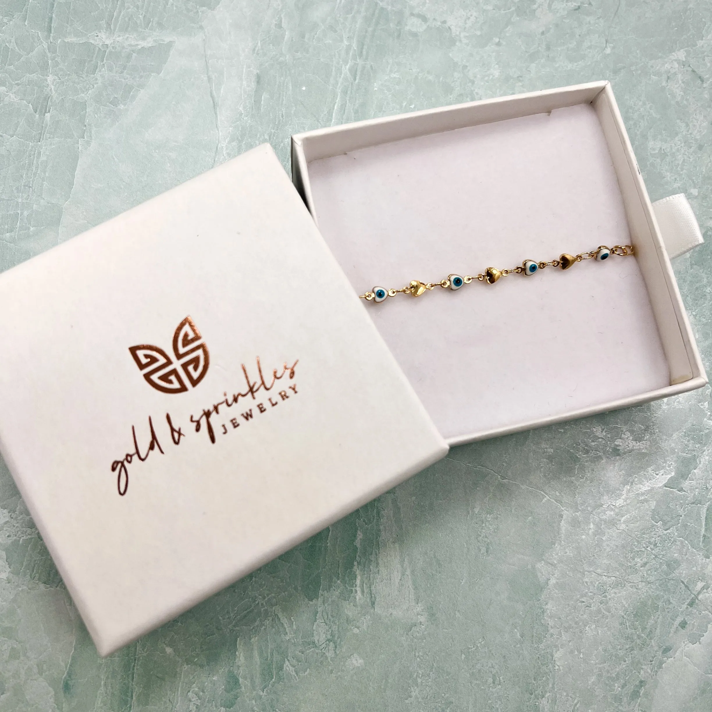 Eyes and Hearts Bracelet