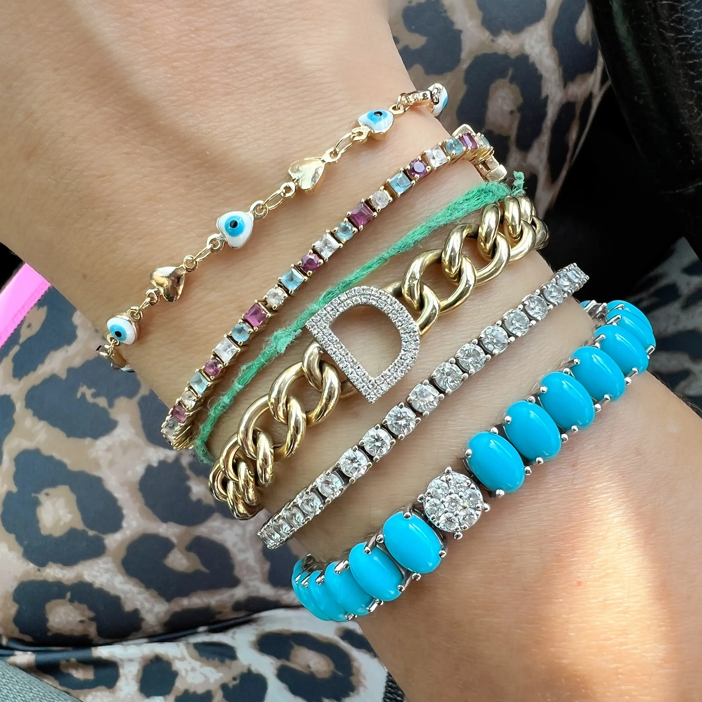 Eyes and Hearts Bracelet