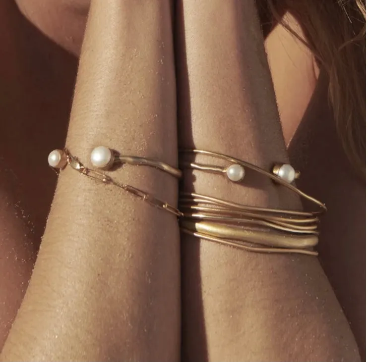 Fairley Multi Bangle Set - Gold