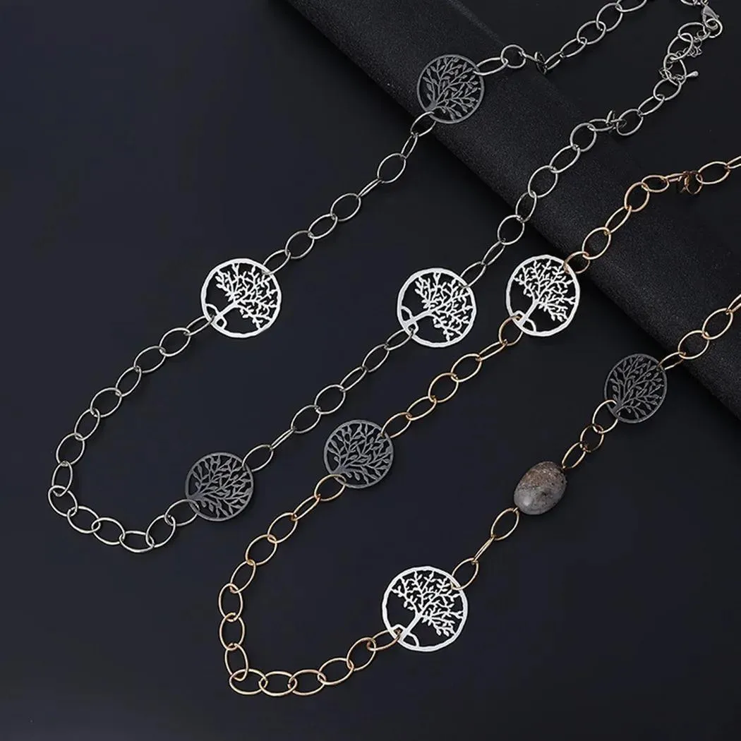 Fashion Long Chains Vintage Necklace for Women