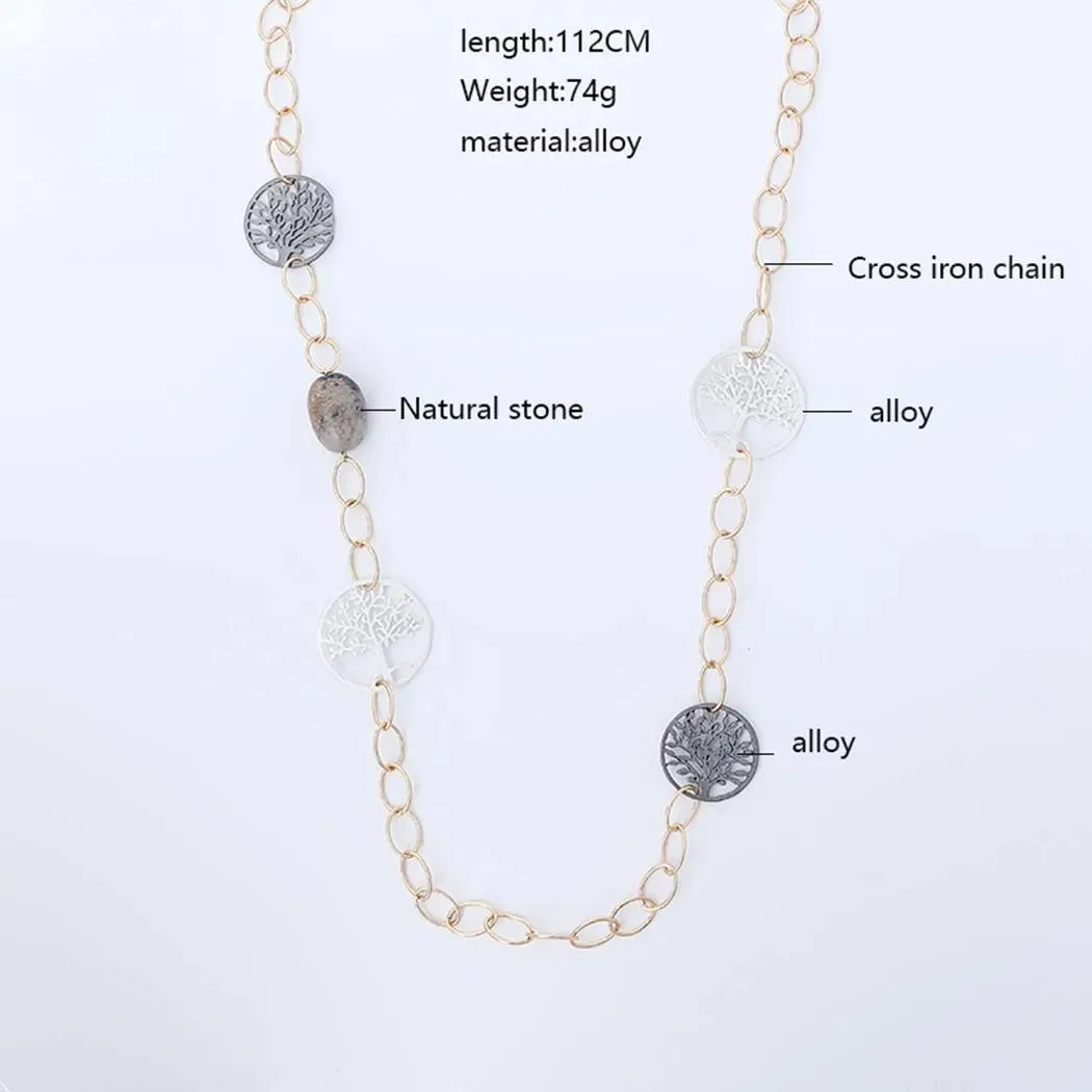 Fashion Long Chains Vintage Necklace for Women