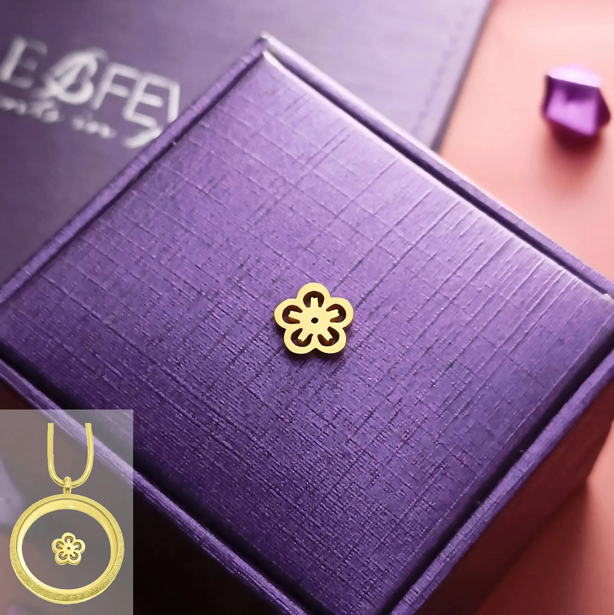 Flower Charm For Dream Locket