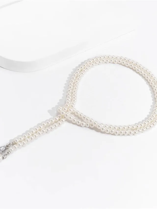 Flytonn- Women's necklace Chic & Modern Street Pure Color Necklaces