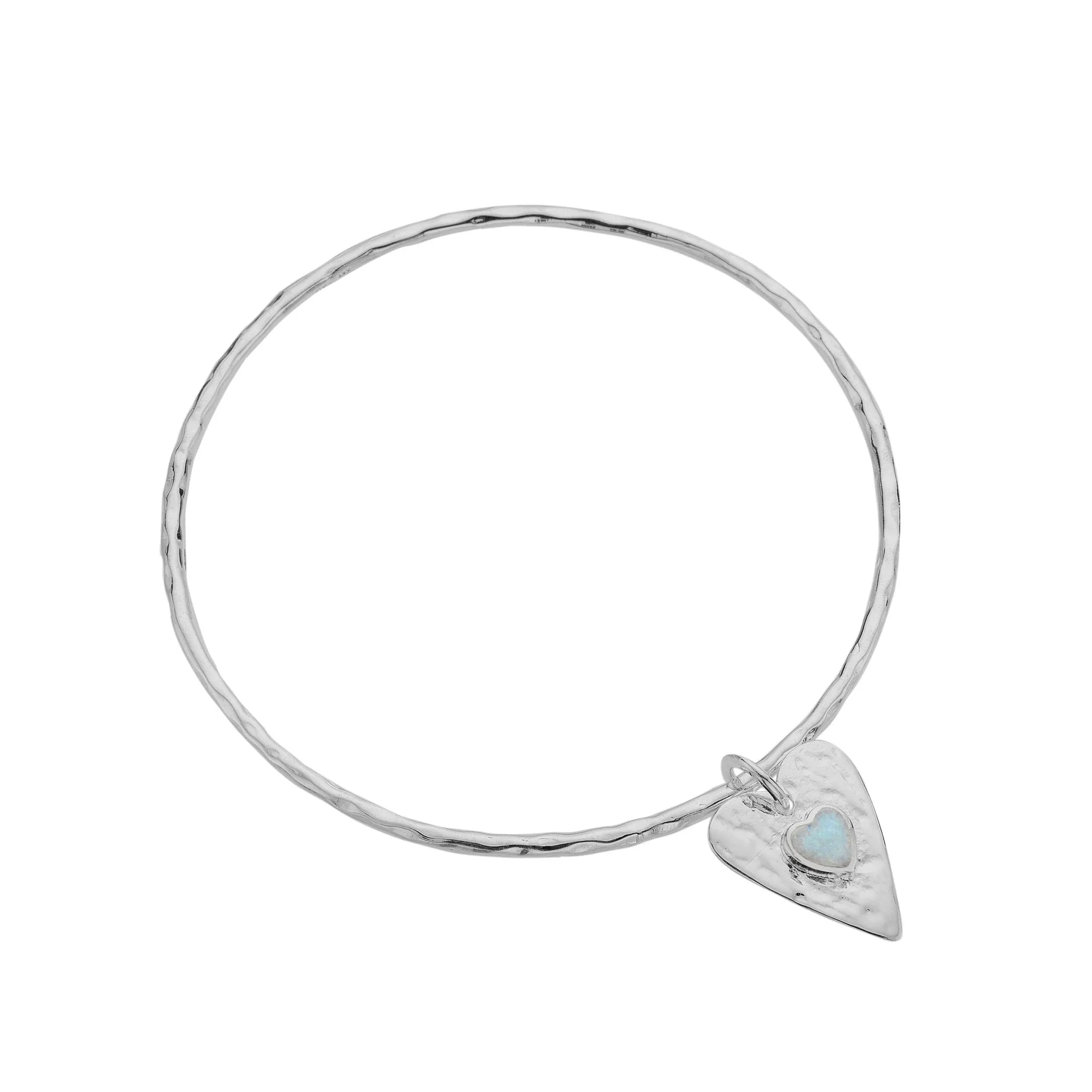 Forever Opalite Heart bangle