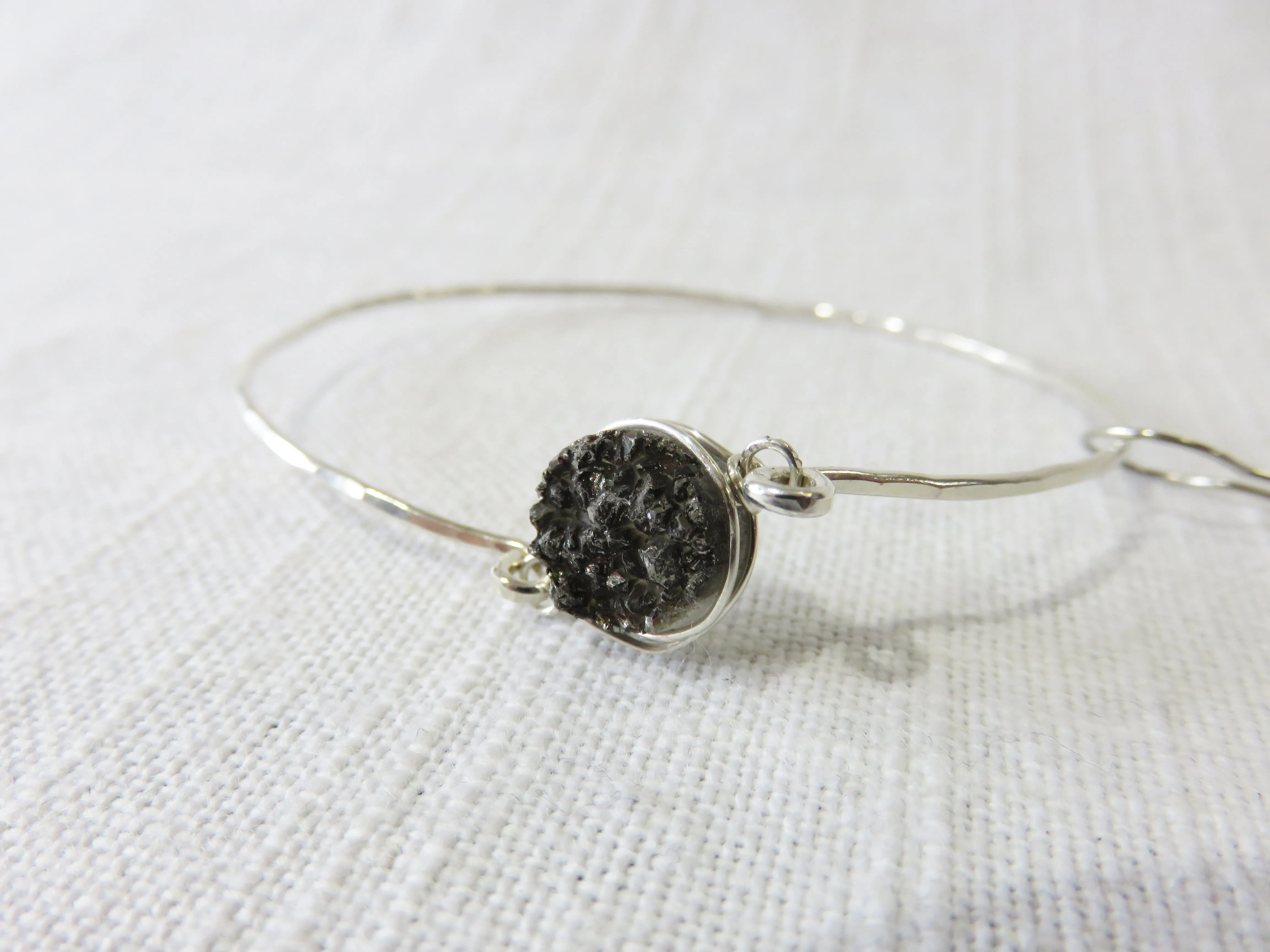 Glimmer Silver Bangles by Lotus