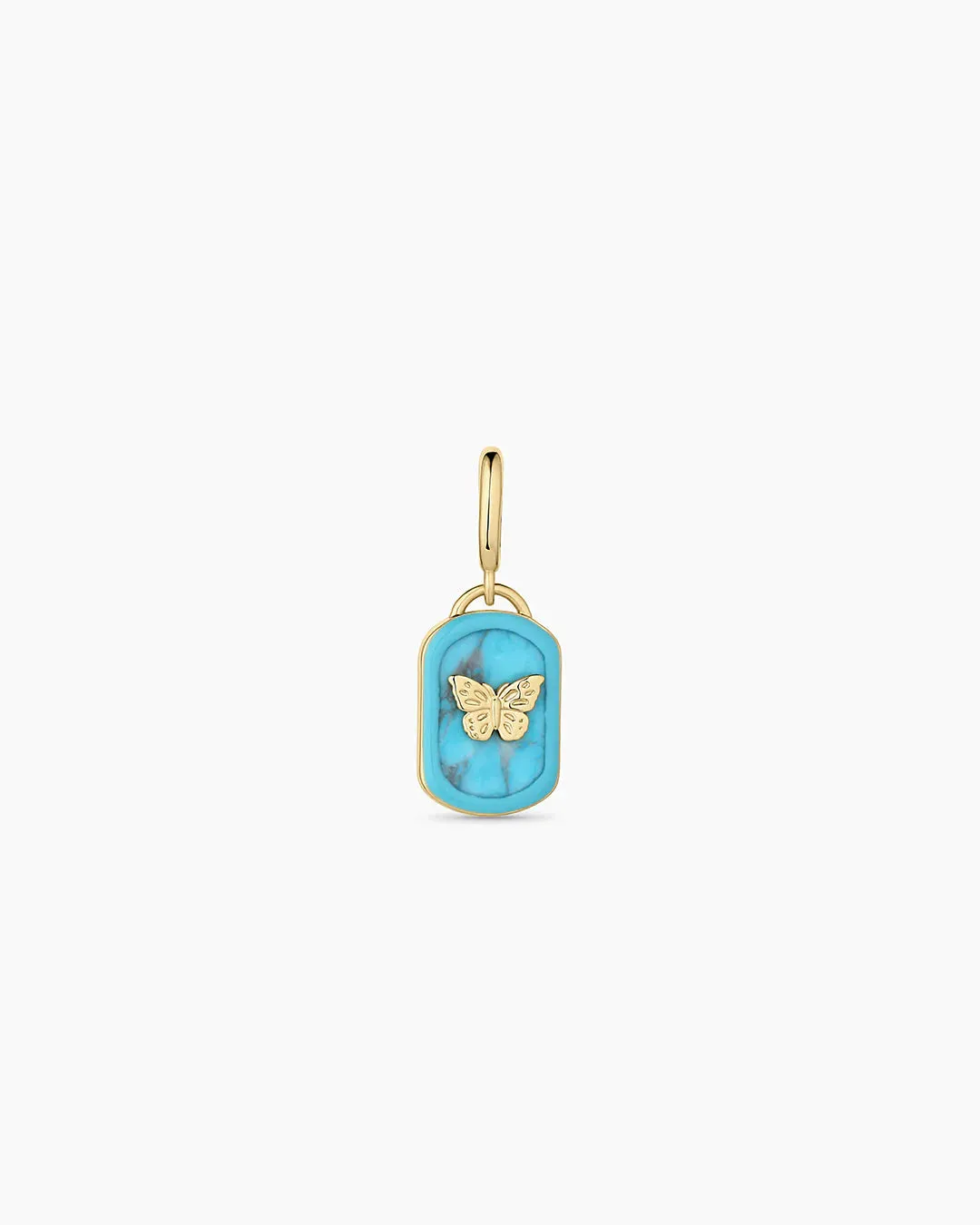 Gorjana Power Gemstone Healing Parker Charm Turquoise
