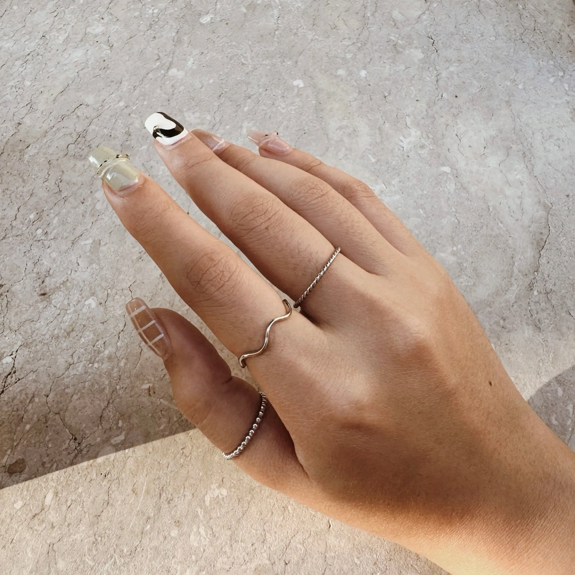 Graceful Twist Ring